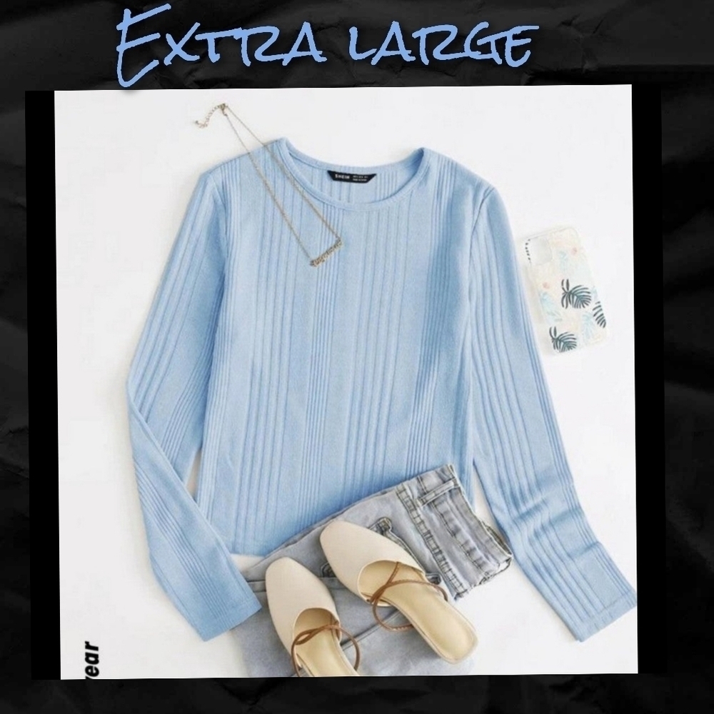EZwear Rib-knit Top